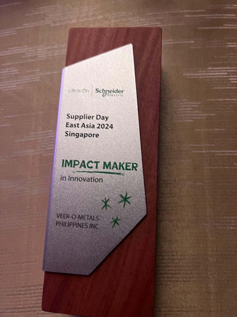 Impact Maker in Innovation Award - 2024